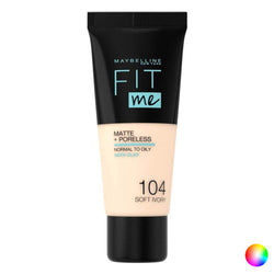 Base de maquillage liquide Fit Me! Maybelline (30 ml) (30 ml) Beauté, Maquillage Maybelline   