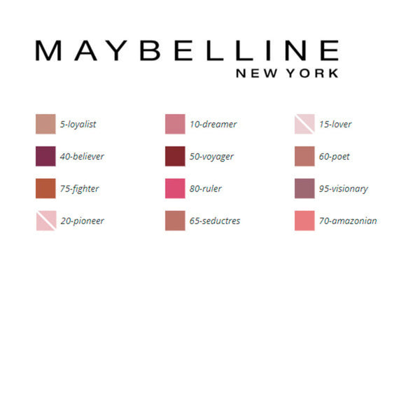 Rouge à lèvres Superstay Matte Maybelline Beauté, Maquillage Maybelline   