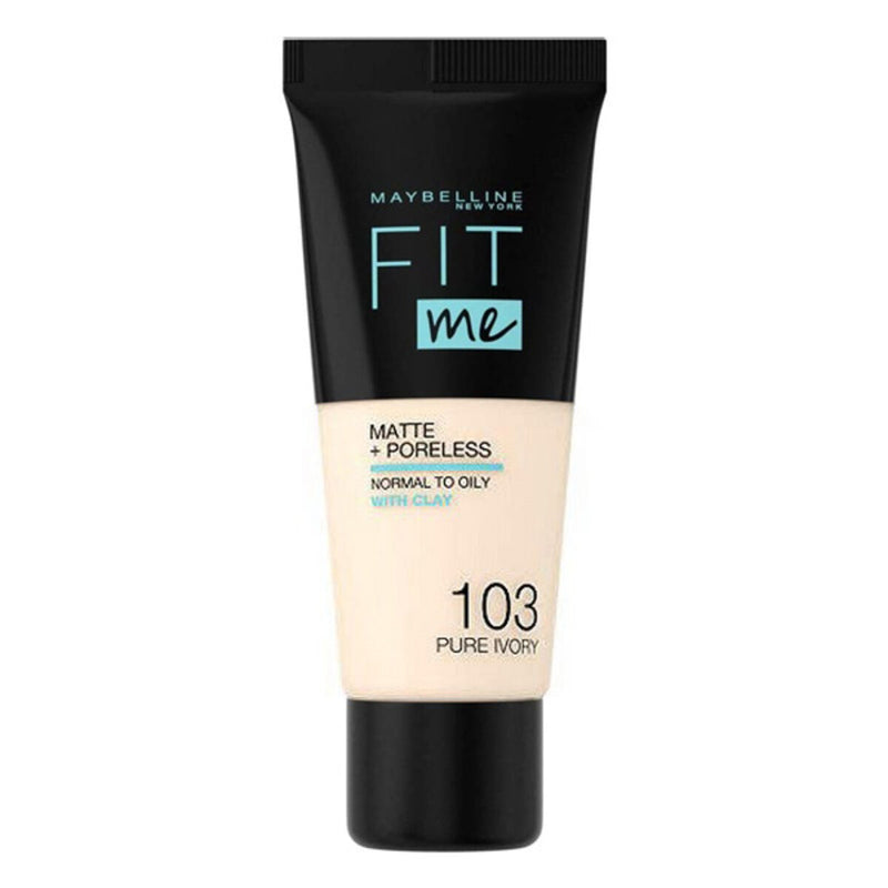 Base de maquillage liquide Fit Me! Maybelline (30 ml) (30 ml) Beauté, Maquillage Maybelline   