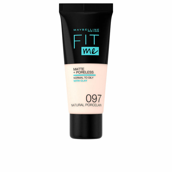 Base de maquillage liquide Maybelline Fit Me! Nº 97 Natural porcelain 30 ml Beauté, Maquillage Maybelline   