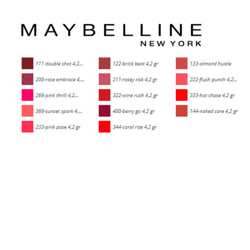 Rouge à lèvres Color Sensational Maybelline (4,2 g) Beauté, Maquillage Maybelline   