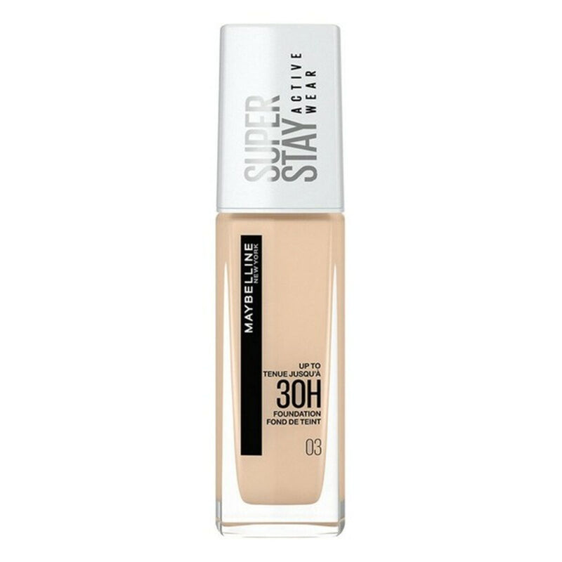 Base de maquillage liquide Superstay Activewear 30h Maybelline 30 ml Beauté, Maquillage Maybelline   