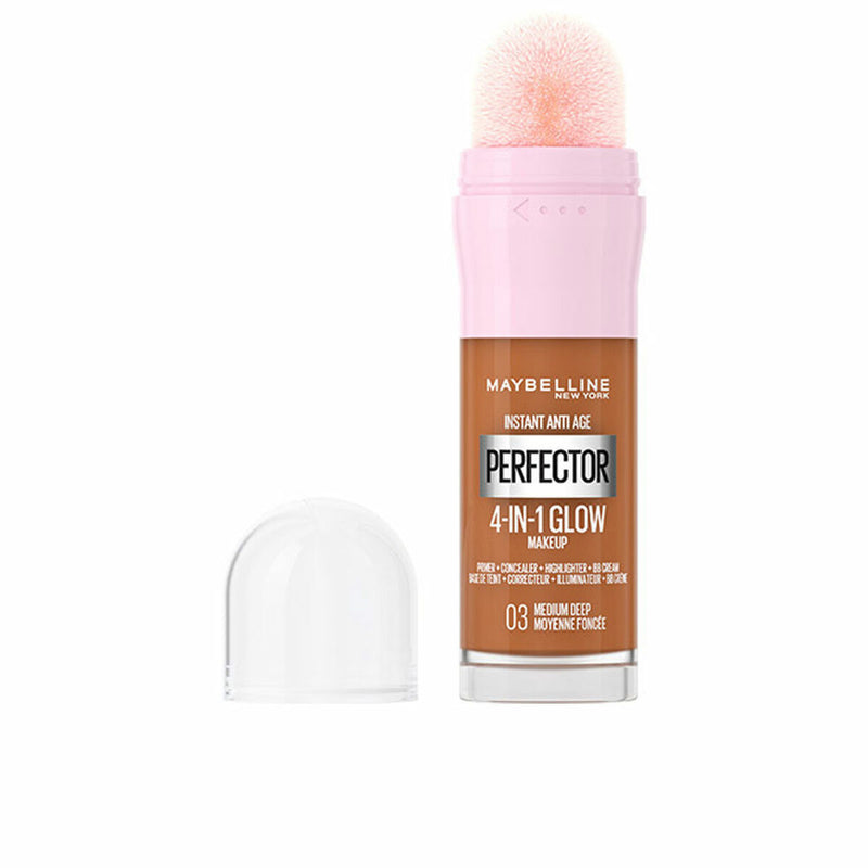 correcteur liquide Maybelline Instant Age Perfector Glow Nº 03-Medium Deep 20 ml Beauté, Maquillage Maybelline   