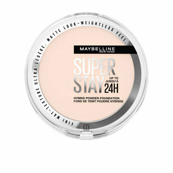 Base de Maquillage en Poudre Maybelline Superstay H Nº 03 9 g Beauté, Maquillage Maybelline   