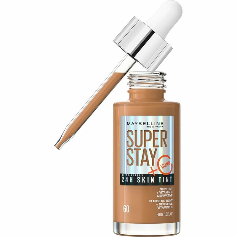 Base de maquillage liquide Maybelline Super Stay Skin Tint Vitamine C Nº 60 30 ml Beauté, Maquillage Maybelline   