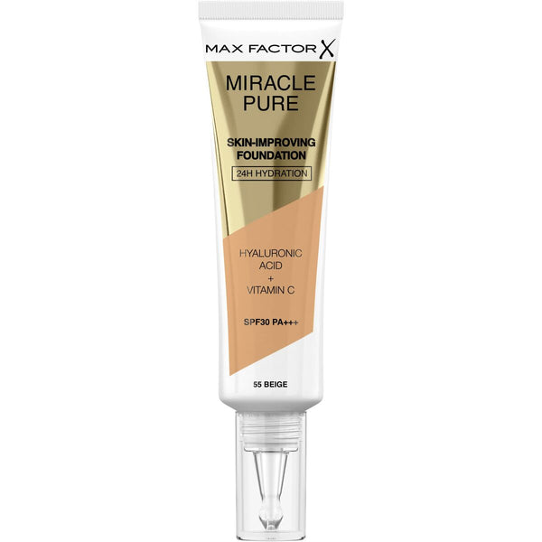 Base de maquillage liquide Max Factor Miracle Pure 55-beige SPF 30 (30 ml) Beauté, Maquillage Max Factor   