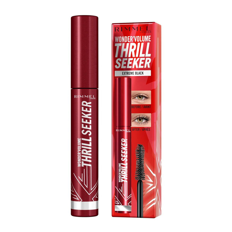 Mascara pour cils Rimmel London Wonder Volume Thrill Seeker Extreme Black 8 ml Beauté, Maquillage Rimmel London   