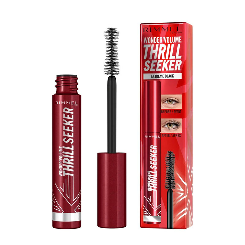 Mascara pour cils Rimmel London Wonder Volume Thrill Seeker Extreme Black 8 ml Beauté, Maquillage Rimmel London   