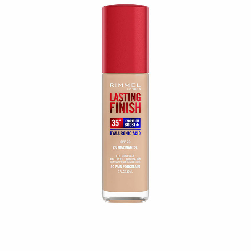 Base de Maquillage Crémeuse Rimmel London Lasting Finish Nº 050 Fair Porcelain Spf 20 30 ml Beauté, Maquillage Rimmel London   