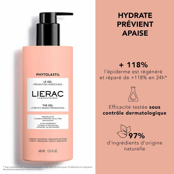 Lotion corporelle anti-vergetures Lierac PHYTOLASTIL Gel Beauté, Soins de la peau Lierac   