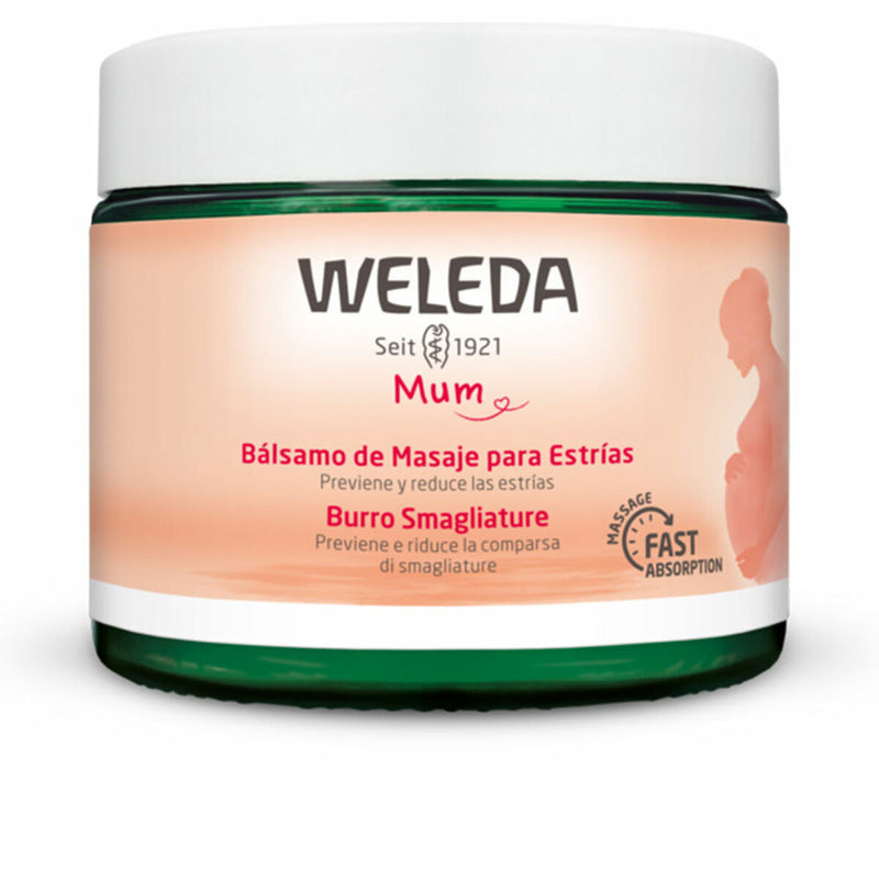 Baume corporel hydratant Weleda Mum Massage Anti-vergetures 150 ml Beauté, Soins de la peau Weleda   