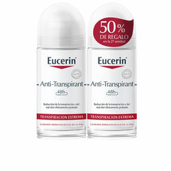 Déodorant Roll-On Eucerin Transpirant Desodorante On Lote Anti-transpirant 2 Unités 50 ml Beauté, Bain et hygiène personnelle Eucerin   