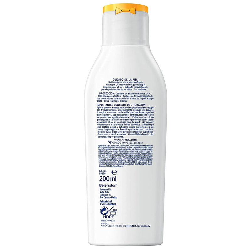 Crème solaire Nivea NIVEA SUN Spf 50 200 ml Beauté, Soins de la peau Nivea   