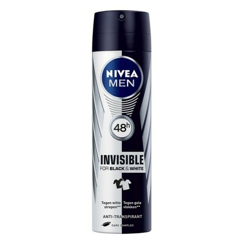 Spray déodorant Men Black & White Invisible Nivea Men Black White Invisible (200 ml) 200 ml Beauté, Bain et hygiène personnelle Nivea   