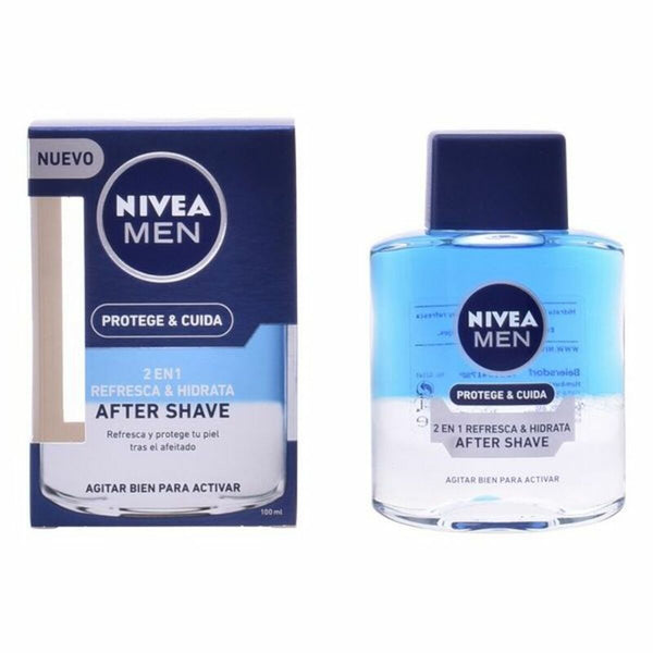 Lotion After Shave Men Nivea Men Protege Cuida (100 ml) 100 ml Beauté, Rasage et épilation Nivea   