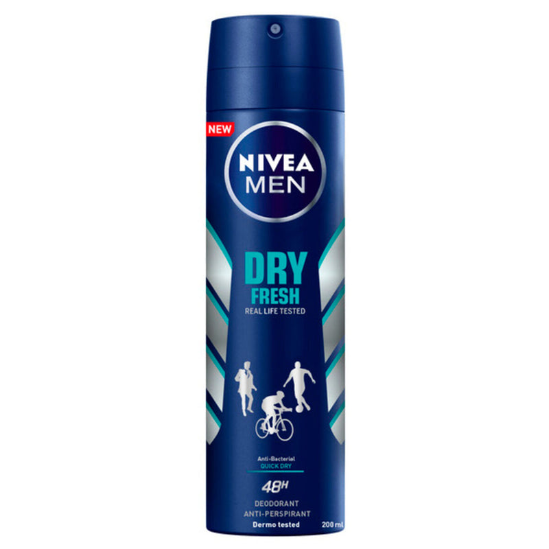 Spray déodorant Dry Fresh Nivea (200 ml) Beauté, Bain et hygiène personnelle Nivea   