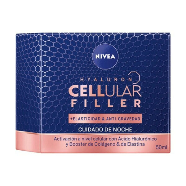 Crème antirides de nuit Cellular Filler Nivea (50 ml) Beauté, Soins de la peau Nivea   