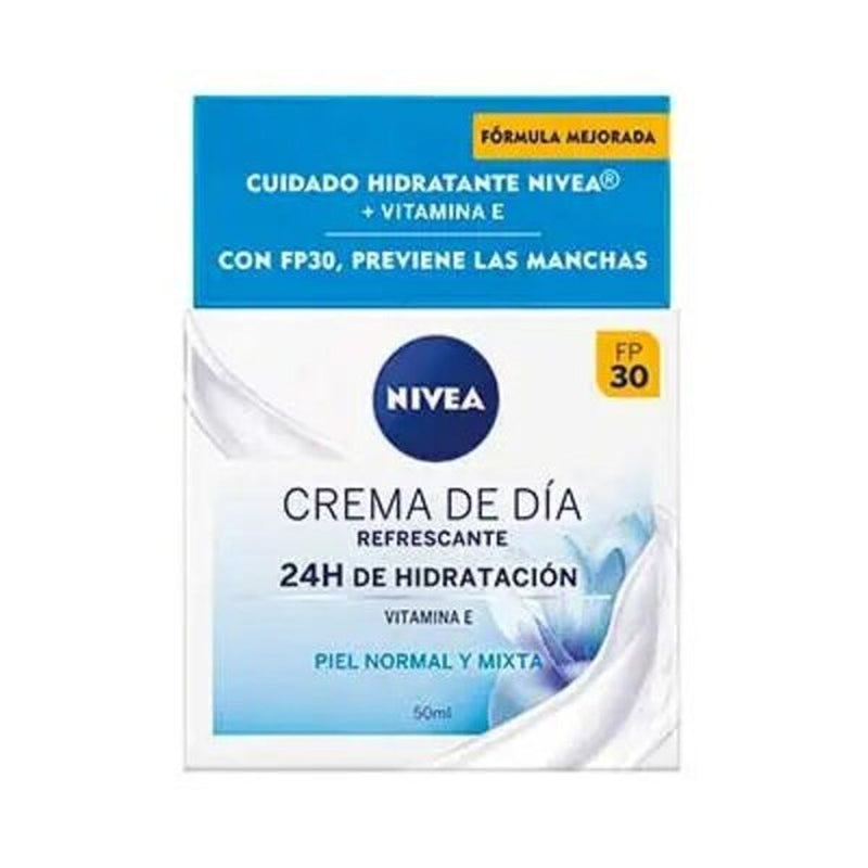 Crème de jour Nivea CREMA DE DÍA REFRESCANTE Spf 30 50 ml Beauté, Soins de la peau Nivea   