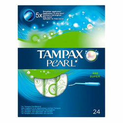 Pack de Tampons Pearl Super Tampax Tampax Pearl (24 uds) 24 uds Santé et toilette intime, Hygiène intime Tampax   