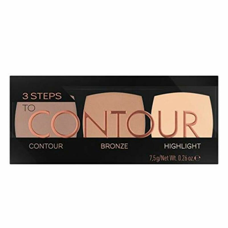 Maquillage en poudre Catrice 3 Steps to Contour Palette (7,5 g) Beauté, Maquillage Catrice   