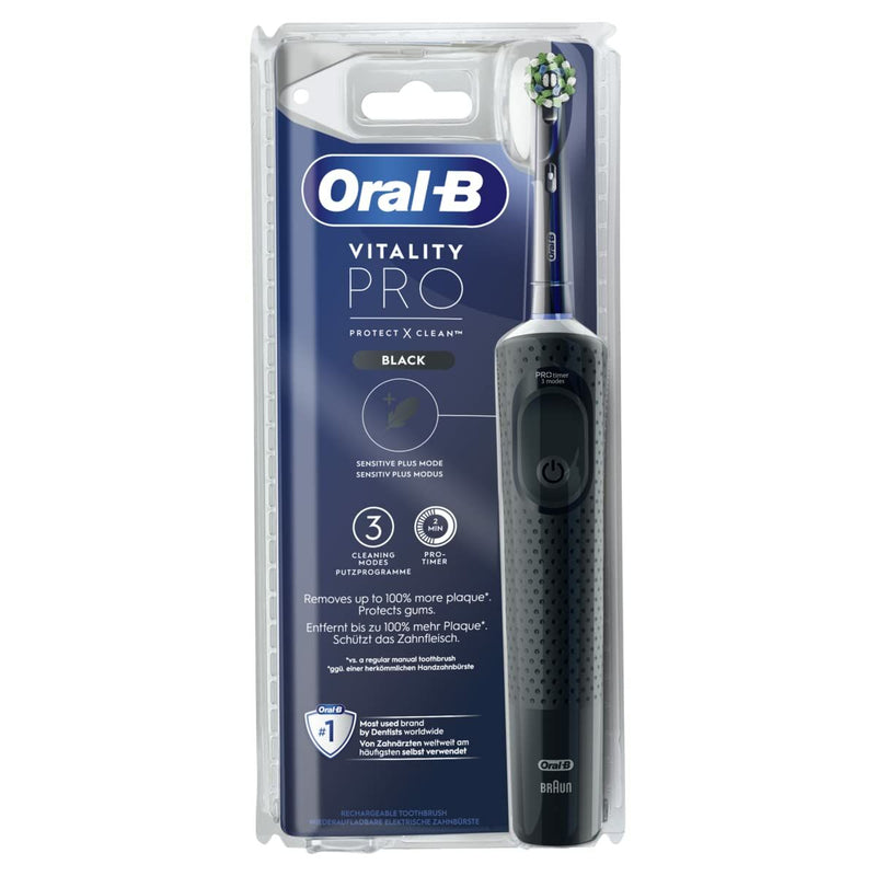 Brosse à dents électrique Oral-B Vitality Pro Noir Santé et toilette intime, Soins bucco-dentaires Oral-B   