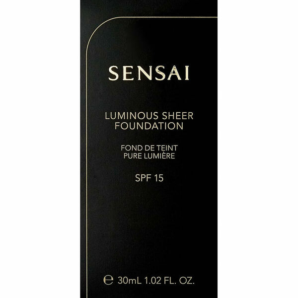 Fonds de teint liquides Sensai Luminous Sheer SPF 15 203-Neutral Beige (30 ml) Beauté, Maquillage Sensai   