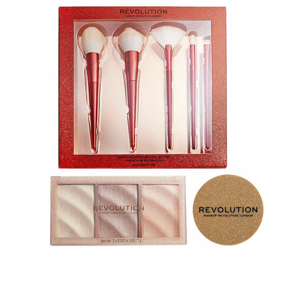 Set de Maquillage Revolution Make Up Éclaircissant 3 Pièces Beauté, Maquillage Revolution Make Up   