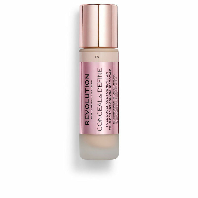 Base de maquillage liquide Revolution Make Up Conceal & Define F4 (23 ml) Beauté, Maquillage Revolution Make Up   