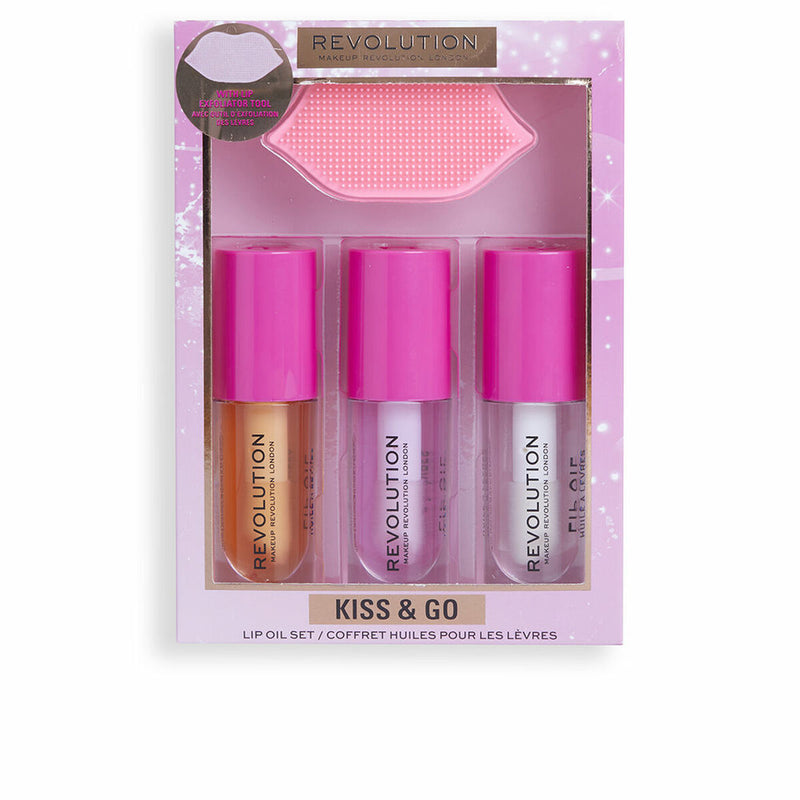 Set de Maquillage Revolution Make Up Kiss & Go 4 Pièces Beauté, Maquillage Revolution Make Up   