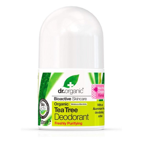 Déodorant Roll-On Dr.Organic DR00145 Arbre à thé 50 ml Beauté, Bain et hygiène personnelle Dr.Organic   