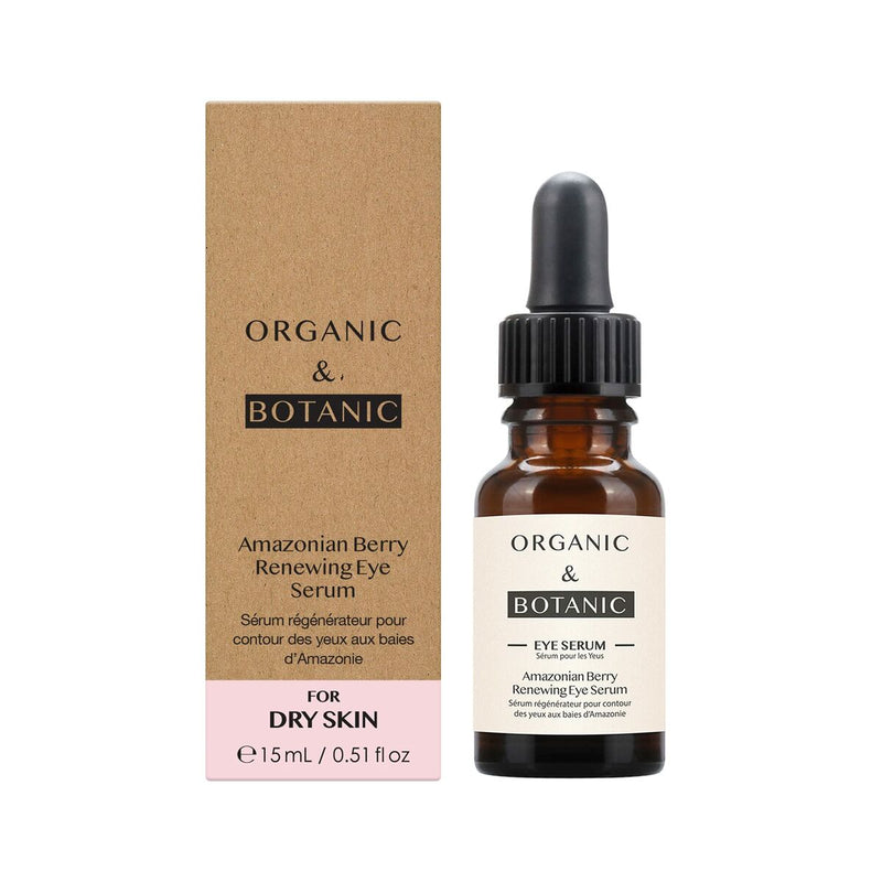 Sérum pour le contour des yeux Organic & Botanic Amazonian Berry (15 ml) Beauté, Soins de la peau Organic & Botanic   