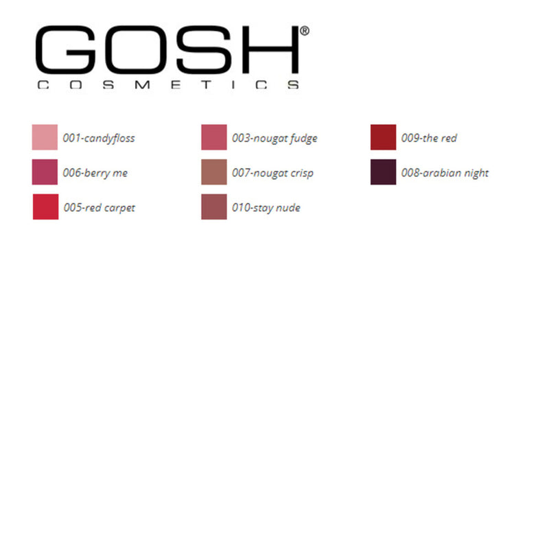 Rouge à lèvres Liquid Matte Gosh Copenhagen (4 ml) Beauté, Maquillage Gosh Copenhagen   