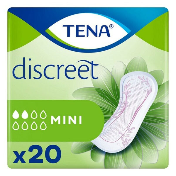 Compresses pour Incontinence Tena Discreet Mini 20 Unités Santé et toilette intime, Hygiène intime Tena   