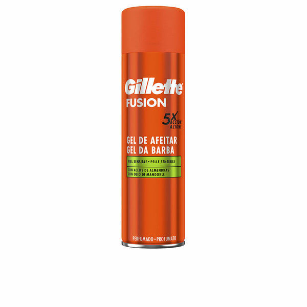 Gel de rasage Gillette Fusion Peau sensible 200 ml Beauté, Rasage et épilation Gillette   