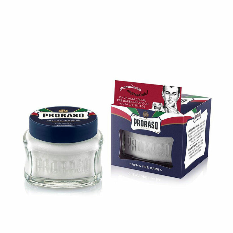 Crème avant rasage Proraso Blue 100 ml Beauté, Rasage et épilation Proraso   