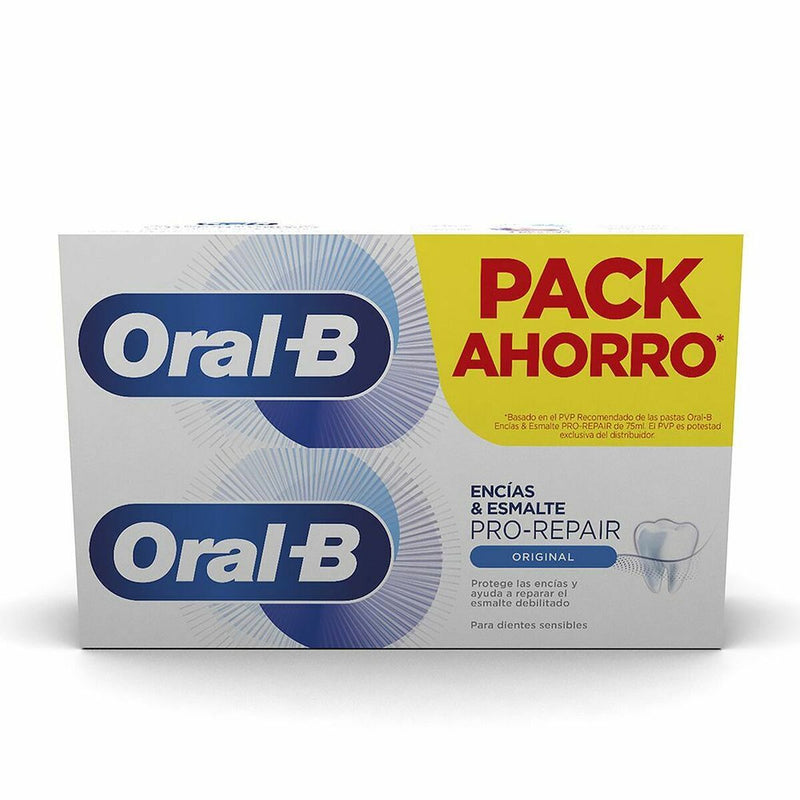 Dentifrice Oral-B Encías & Esmalte Pro-Repair (2 x 75 ml) Santé et toilette intime, Soins bucco-dentaires Oral-B   