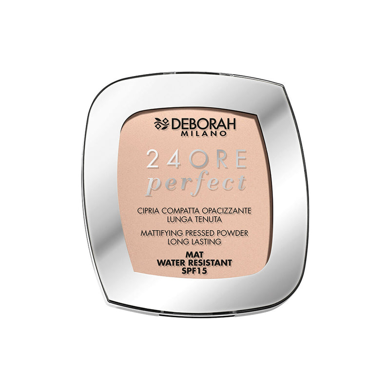 Poudres Compactes Deborah 24ore Perfect Nº 02 Light Rose Spf 15 Beauté, Maquillage Deborah   