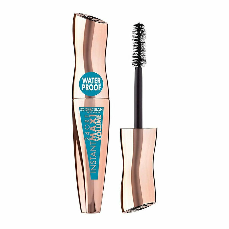 Mascara pour cils 24Ore Instant Maxi Volume Waterproof Deborah Noir Beauté, Maquillage Deborah   