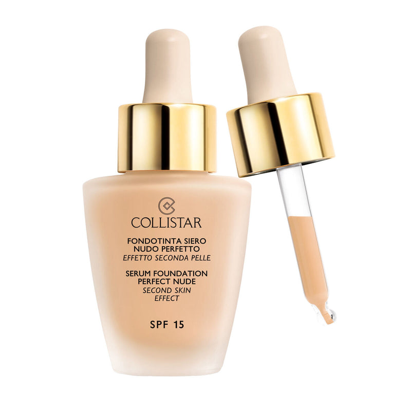 Fonds de teint liquides Collistar Perfect Nude Nº 2 Beige Spf 15 30 ml Sérum Beauté, Maquillage Collistar   