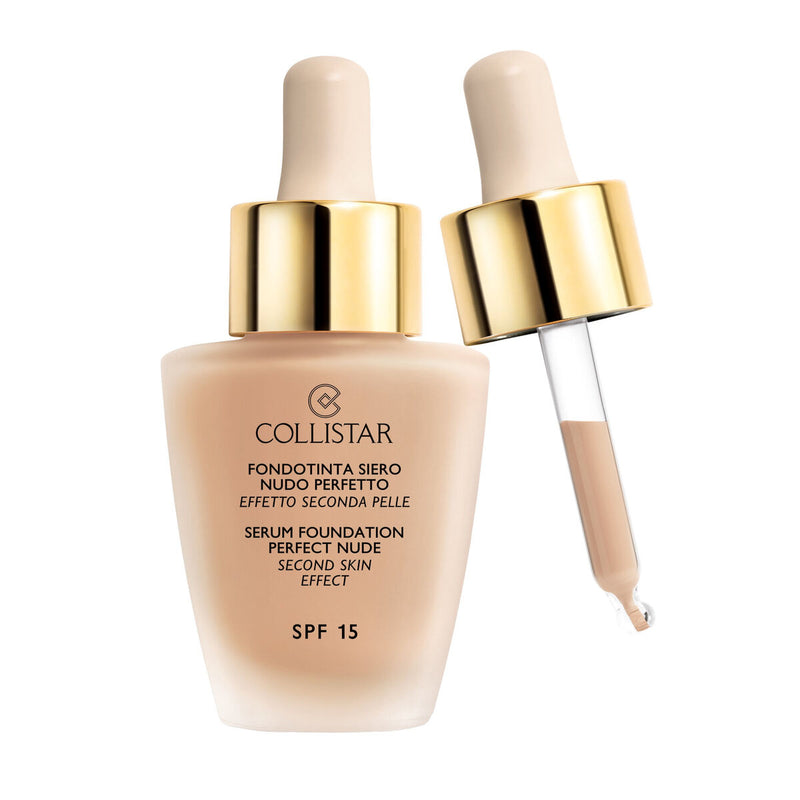 Base de maquillage liquide Collistar Perfect Nude Nº 4 Sand Spf 15 30 ml Beauté, Maquillage Collistar   