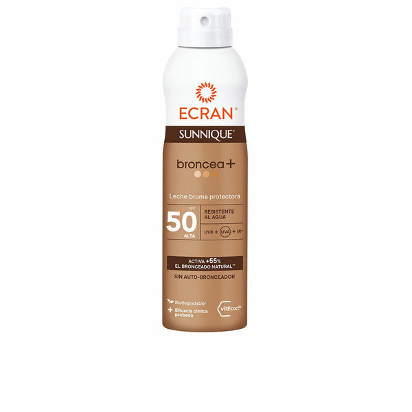 Brume Solaire Protectrice Ecran Sunnique Broncea+ Spf 50 250 ml Lait solaire Beauté, Soins de la peau Ecran   