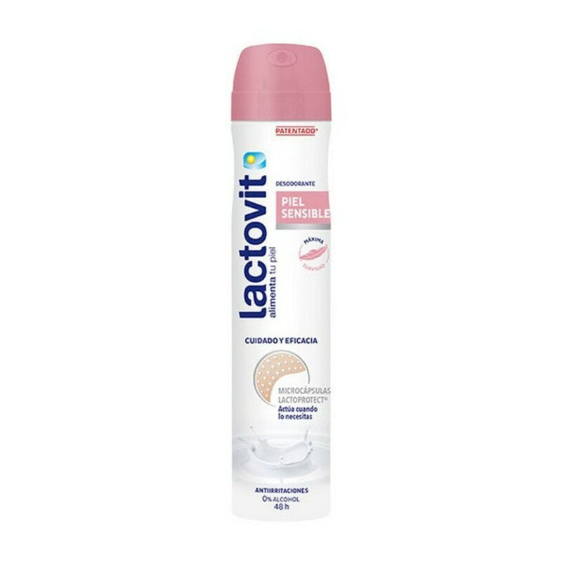 Spray déodorant Sensitive Lactovit (200 ml) Beauté, Bain et hygiène personnelle Lactovit   