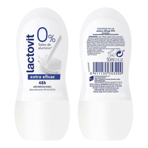 Déodorant Roll-On Lactovit Original (50 ml) Beauté, Bain et hygiène personnelle Lactovit   