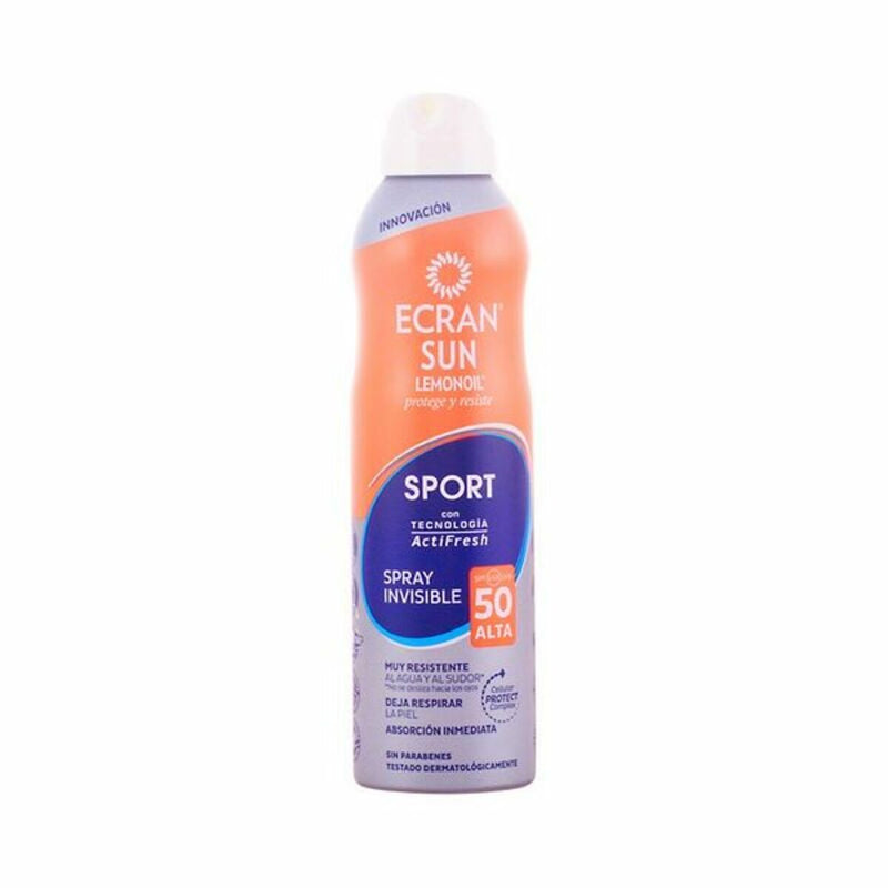 Spray Protecteur Solaire Sport Ecran 250 ml Spf 50 Beauté, Soins de la peau Ecran   