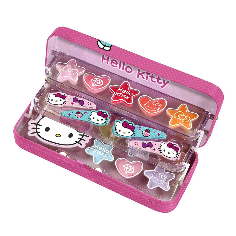 Kit de maquillage pour enfant Hello Kitty Hello Kitty Plumier Alumino Maquillaje 18 Pièces Beauté, Maquillage Hello Kitty   