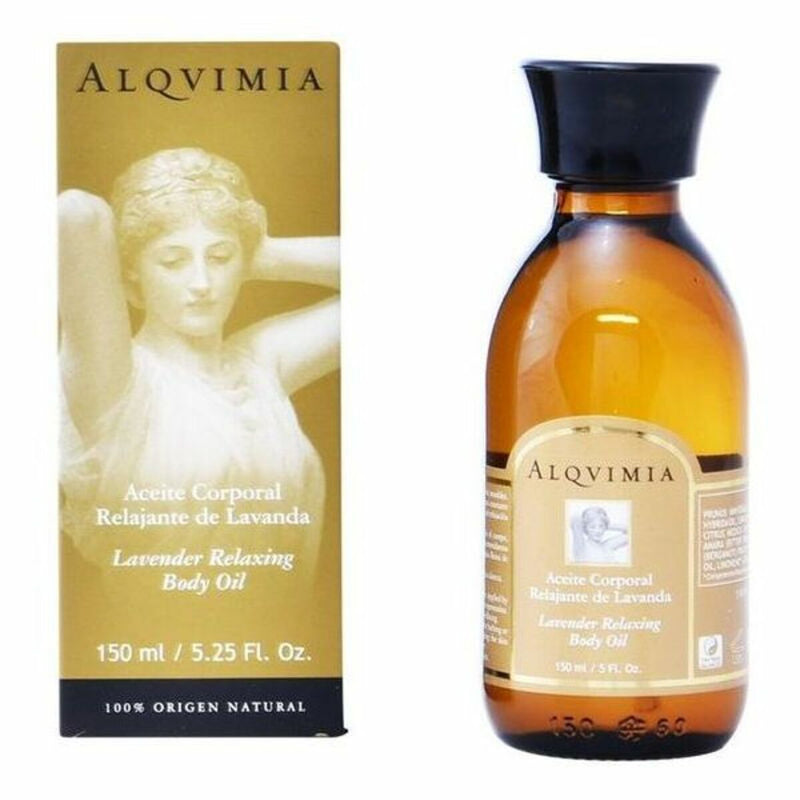 Huile corporelle relaxante Lavender Oil Alqvimia (150 ml) Beauté, Soins de la peau Alqvimia   