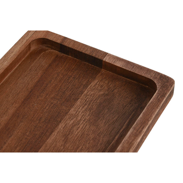 Plateau Home ESPRIT Naturel Bois d'acacia 25,5 x 14 x 2 cm Maison et cuisine, Bain Home ESPRIT   