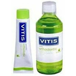 Bain de Bouche Vitis Orthodontic 2 Pièces Santé et toilette intime, Soins bucco-dentaires Vitis   