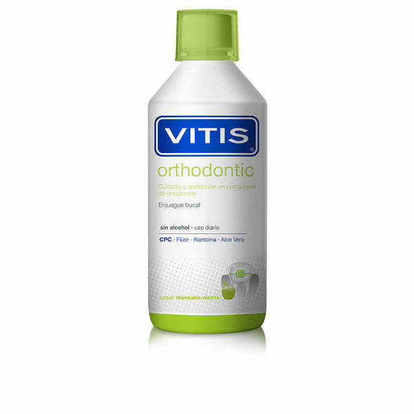 Bain de Bouche Vitis Orthodontic Menthe Pomme 1 L Santé et toilette intime, Soins bucco-dentaires Vitis   