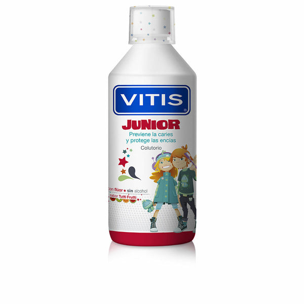 Bain de Bouche Vitis Junior Fruits 500 ml Santé et toilette intime, Soins bucco-dentaires Vitis   